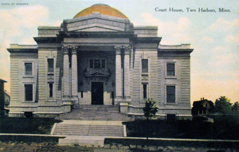 Lake County Court House, Two Harbors Minnesota, 1916