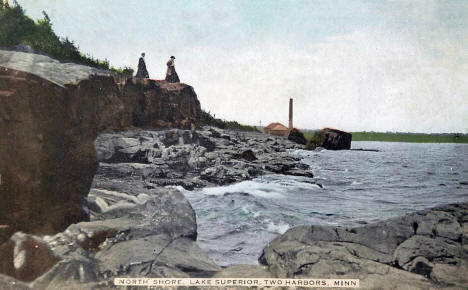 North Shore, Lake Superior, Two Harbors Minnesota, 1910's