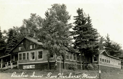 Rustic Inn, Two Harbors Minnesota, 1930's