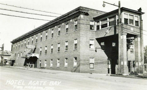Hotel Agate Bay, Two Harbors Minnesota, 1930's