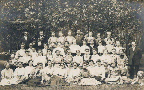Danebod College students, Tyler Minnesota, 1908