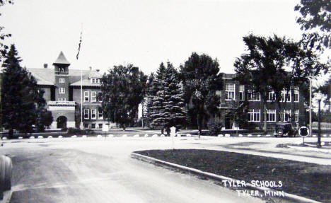 Tyler Schools, Tyler Minnesota, 1940's