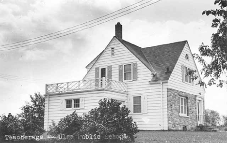 Teacherage, Ulen Public School, Ulen Minnesota, 1942