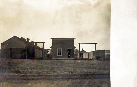 Street scene, Vesta Minnesota, 1907