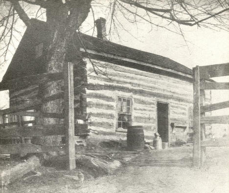John Salter Log Home, Victoria Minnesota, 1890's