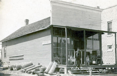 Matt Grausman Store, Victoria Minnesota, 1910's