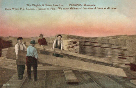 The Virginia & Rainy Lake Company, Virginia Minnesota, 1910's