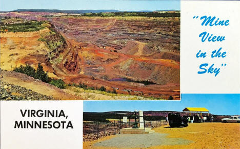 Iron Ore Mine, Virginia Minnesota, 1960's