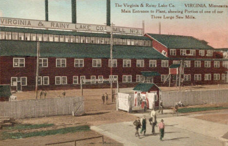 The Virginia & Rainy Lake Company, Virginia Minnesota, 1910's