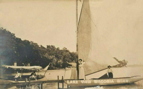 Lake view, Waconia Minnesota, 1912