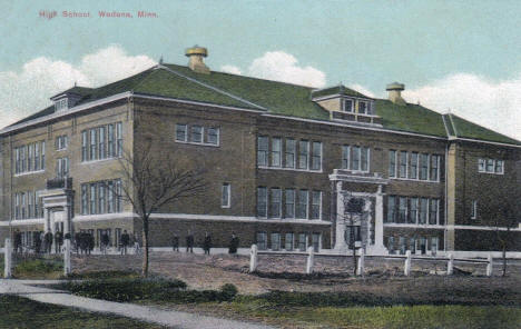 High School, Wadena Minnesota, 1911