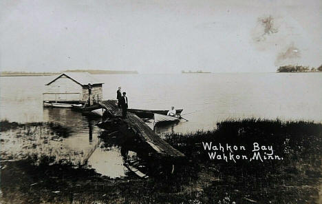 Wahkon Bay, Wahkon Minnesota, 1920's