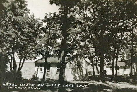 Hazel Glade on Mille Lacs Lake, Wahkon Minnesota, 1940's
