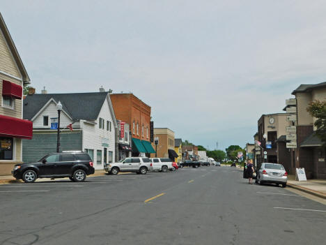 Street scene, Lewis Avenue, Watertown Minnesota, 2020