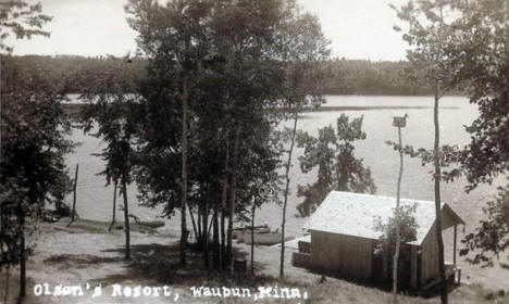 Olson's Resort, Waubun Minnesota, 1940's