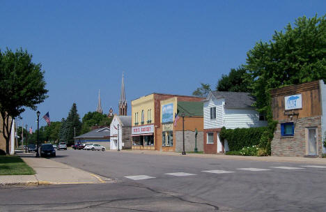 Street scene, Waverly Minnesota, 2012