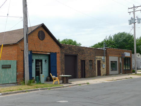 Street scene, Waverly Minnesota, 2020