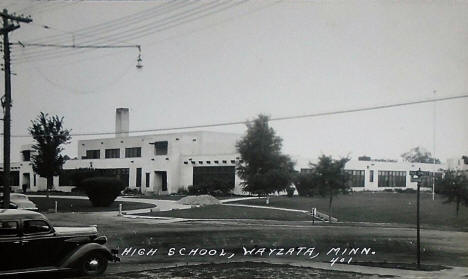 High School, Wayzata Minnesota, 1940's