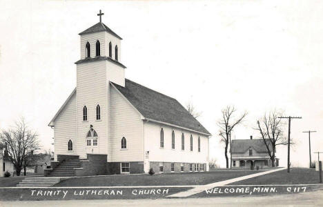 Trinity Lutheran Church, Welcome Minnesota, 1947