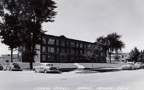Public School, Wells Minnesota, late 1950's