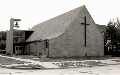 Our Savior Lutheran Church, Wells Minnesota, 1950's