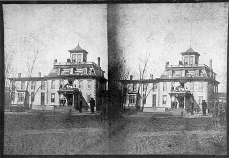 Building, Wells Minnesota, 1878
