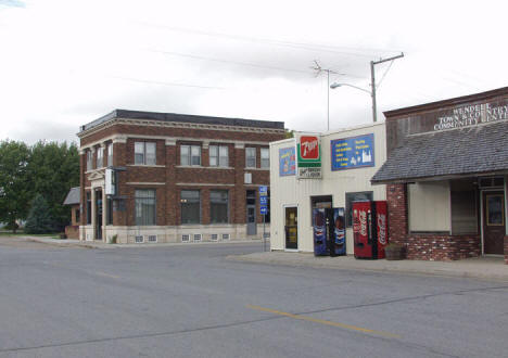 Street scene, Wendell Minnesota, 2006