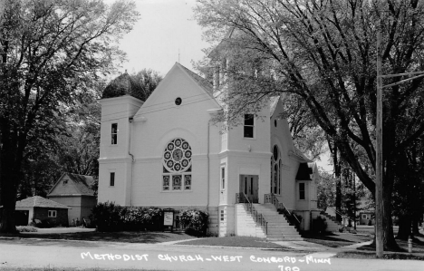 Methodist Church, West Concord Minnesota, 1960's