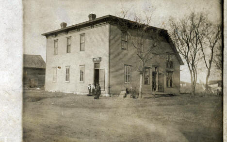 Westport Hotel, Westport Minnesota, 1908