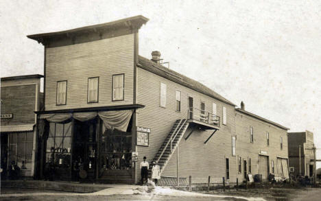 A.E. Clark Store, Westport Minnesota, 1909