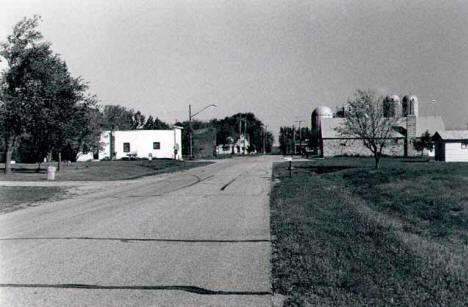 Street scene, Westport Minnesota, 1988