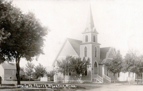 Norwegian Lutheran Church, Wheaton Minnesota, 1910's