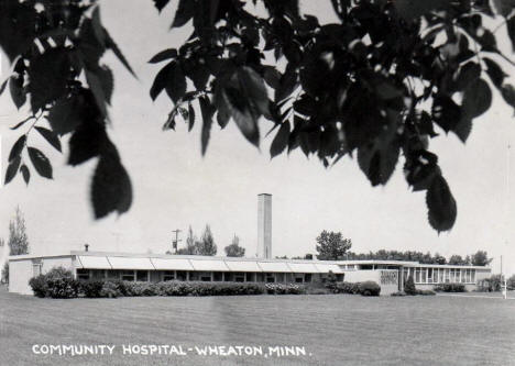 Community Hospital, Wheaton Minnesota, 1950's
