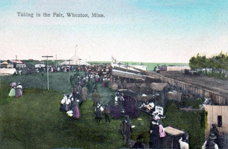 Taking in the Fair, Wheaton Minnesota, 1909