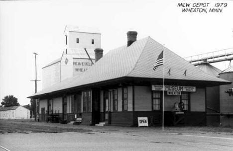 Milwaukee depot, Wheaton Minnesota, 1979