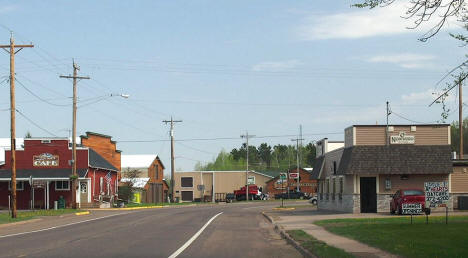 Willow River at Pine County 61 and Main Street, 2014