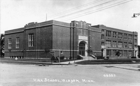 High School, Windom Minnesota, 1940's
