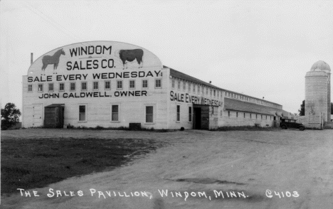 Livestock Sales Pavilion, Windom Minnesota, 1936
