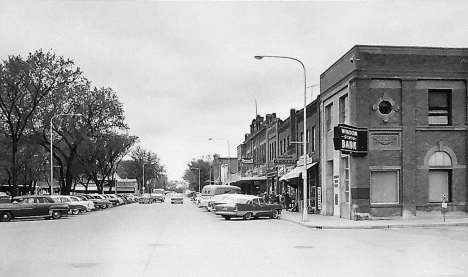10th Street, Windom Minnesota, 1950's