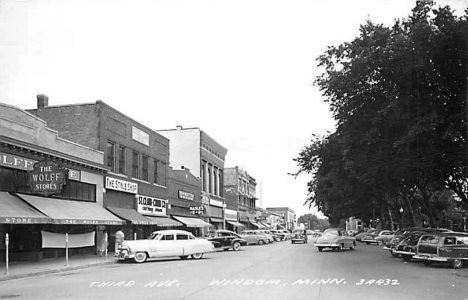 3rd Avenue, Windom Minnesota, 1950's
