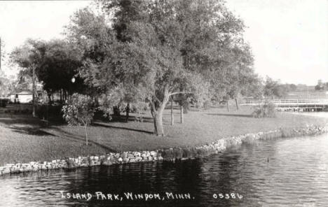 Island Park, Windom Minnesota, 1930's