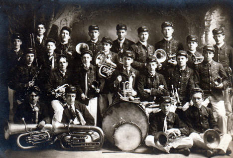 Windom Boys Band, Windom Minnesota, 1907