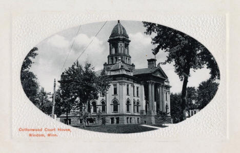 Cottonwood County Courthouse, Windom Minnesota, 1910