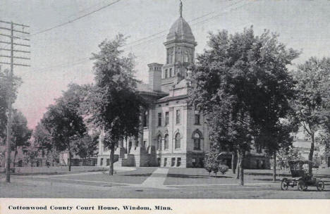 Cottonwood County Court House, Windom Minnesota, 1919