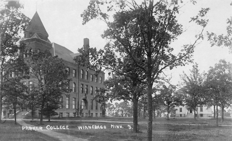 Parker College, Winnebago Minnesota, 1918