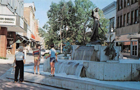 Downtown Mall, Winona Minnesota, 1980's