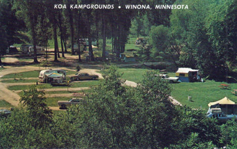 KOA Kampgrounds, Winona Minnesota, 1980's