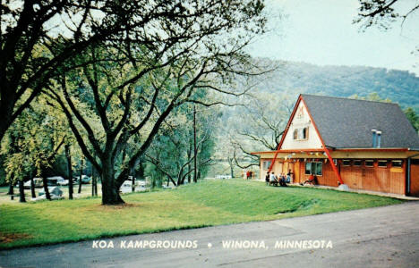 KOA Kampgrounds, Winona Minnesota, 1980's