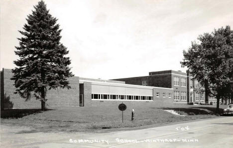 Community School, Winthrop Minnesota, 1957