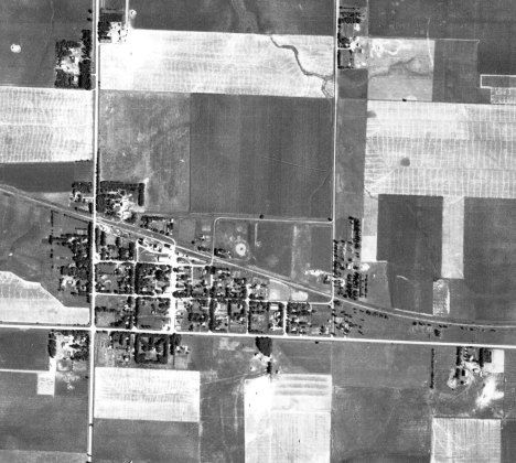 Aerial Photo, Woodstock Minnesota, 1938